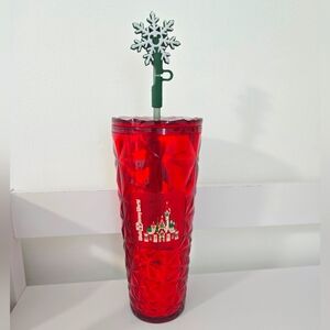 Walt Disney World 2024 Starbucks Christmas Venti Tumbler